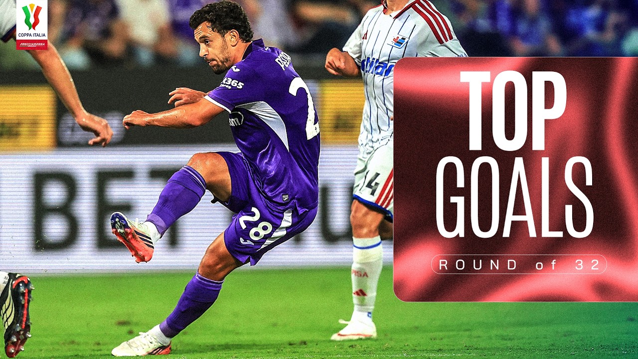 The BEST GOALS Of The Second Round Of Coppa Italia Frecciarossa 2026/27 âœđ„