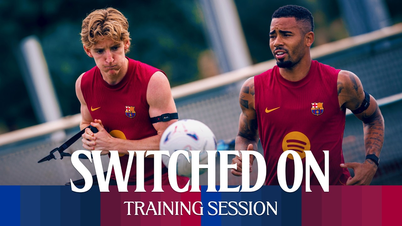 🔥 FOCUSED ON WHAT'S NEXT | FC Barcelona training 🔵🔴 background