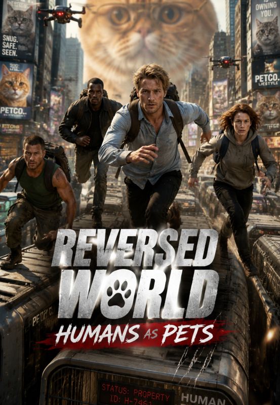 Reversed World: Humans as Pets poster
