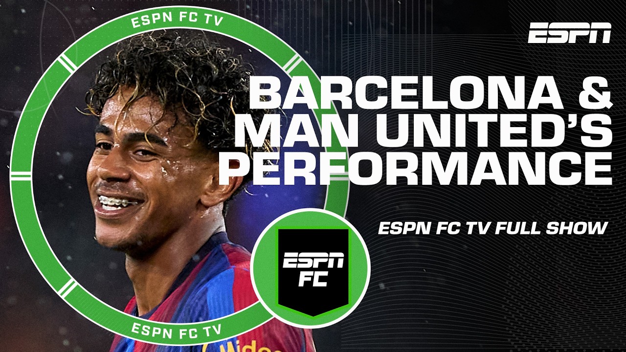 Barcelona's high-scoring dominance continues 😤 + Man United's Carabao Cup loss | ESPN FC