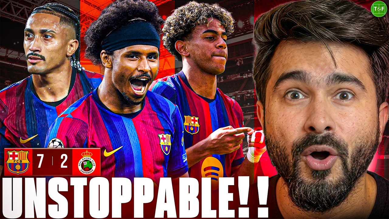 STOP IT BARCELONA! It’s SO UNFAIR! Adeyemi Electric Performance in 7-2 Win 2026-09-17 11:18
