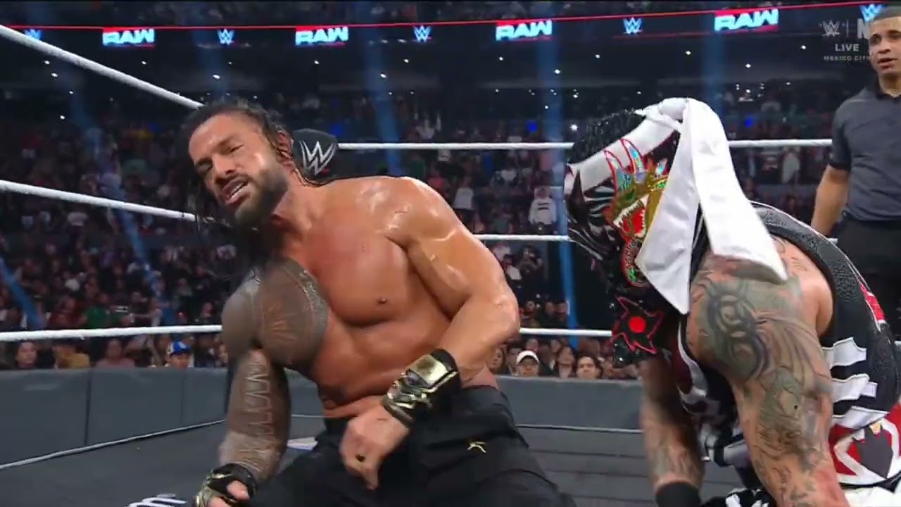 WWE RAW ROMAN REIGNS VS PENTE 09/14/26