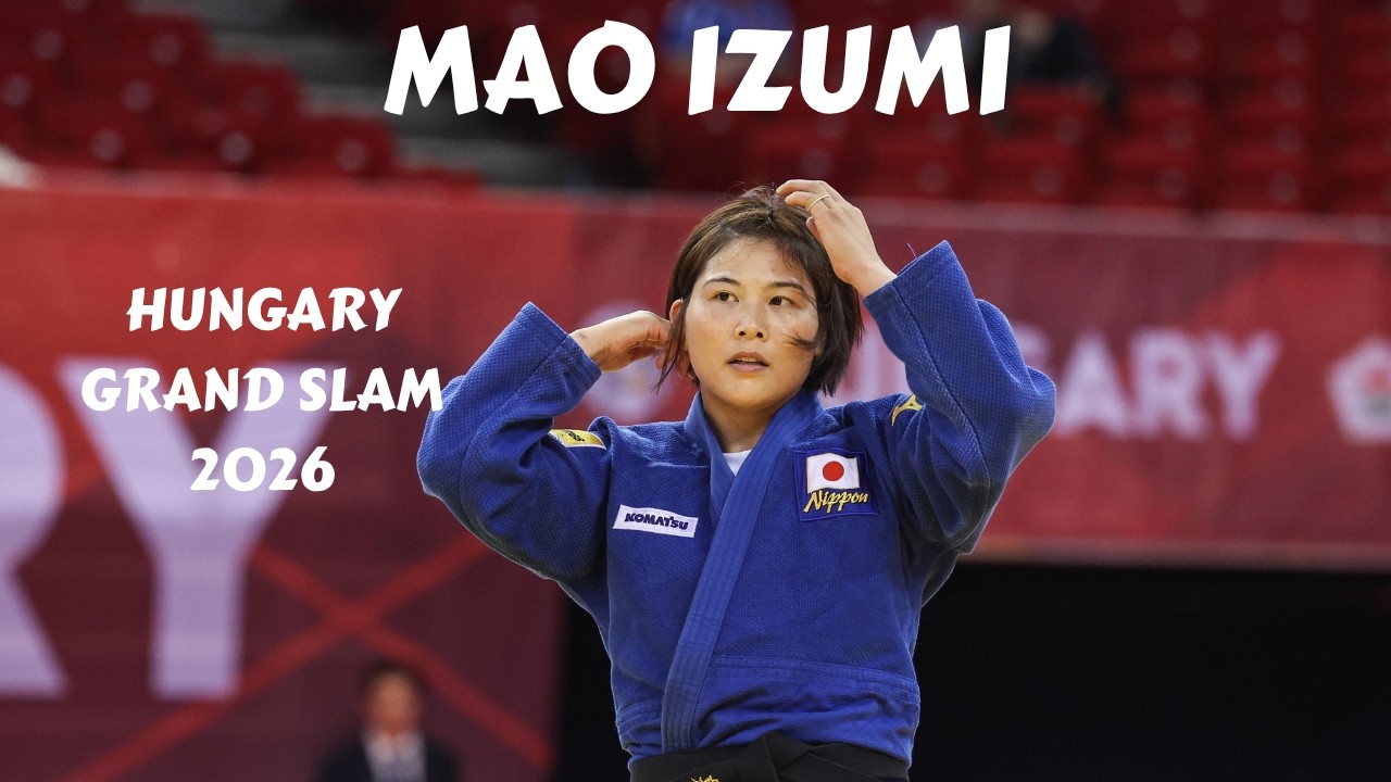 Mao IZUMI 🇯🇵 complete competitions at Hungary Grand Slam 2026
