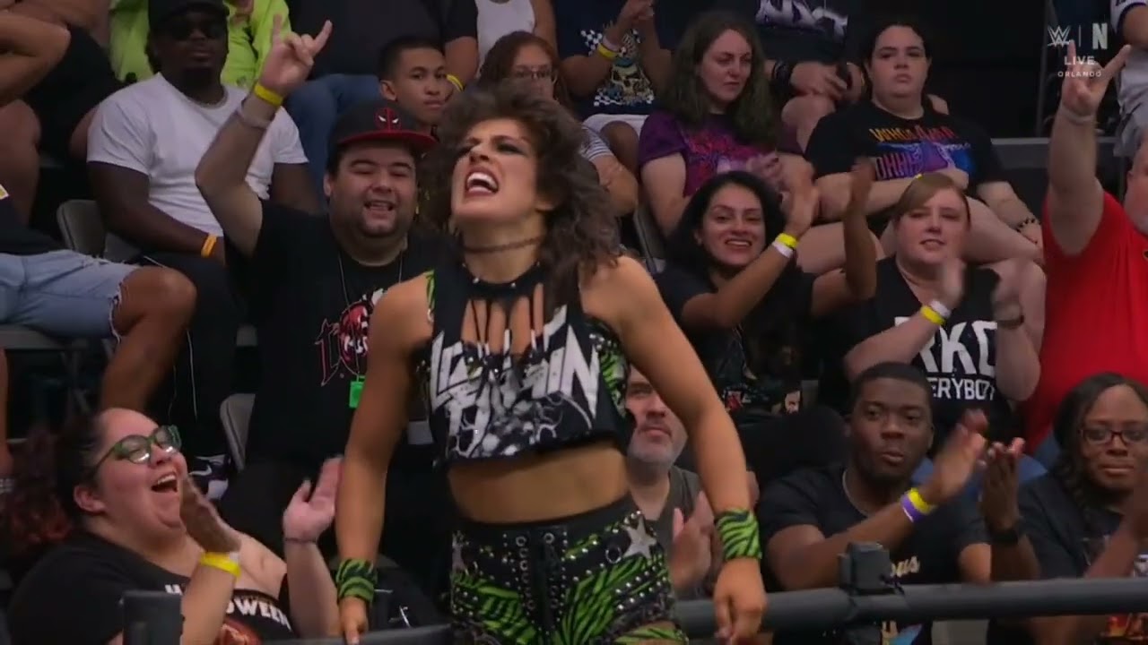 WWE NXT LIZZY RAIN VS KALI ARMSTRONG 09/15/26 background