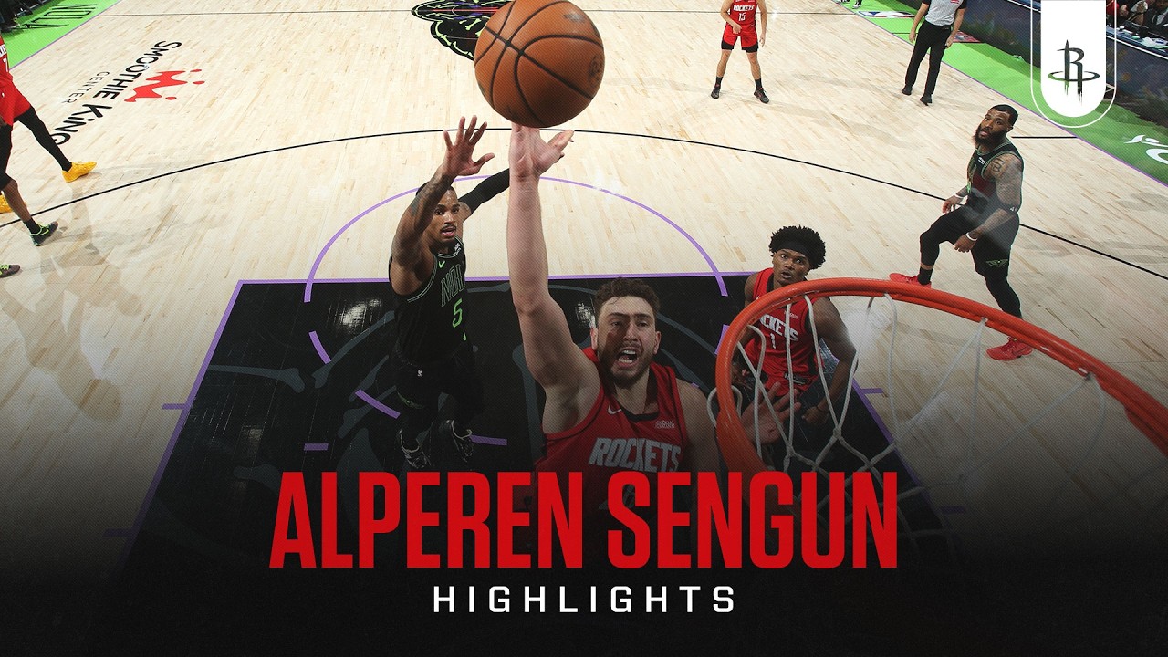 Alperen Sengun (36 points) Highlights vs. New Orleans Pelicans background
