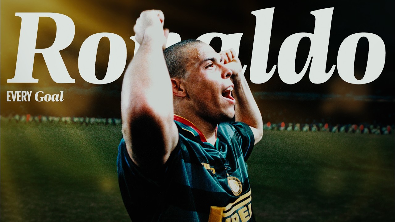 IL FENOMENO DIPINGEVA IN NERAZZURRO 🎨💙🖤 | ALL GOALS RONALDO 📹🇧🇷 background