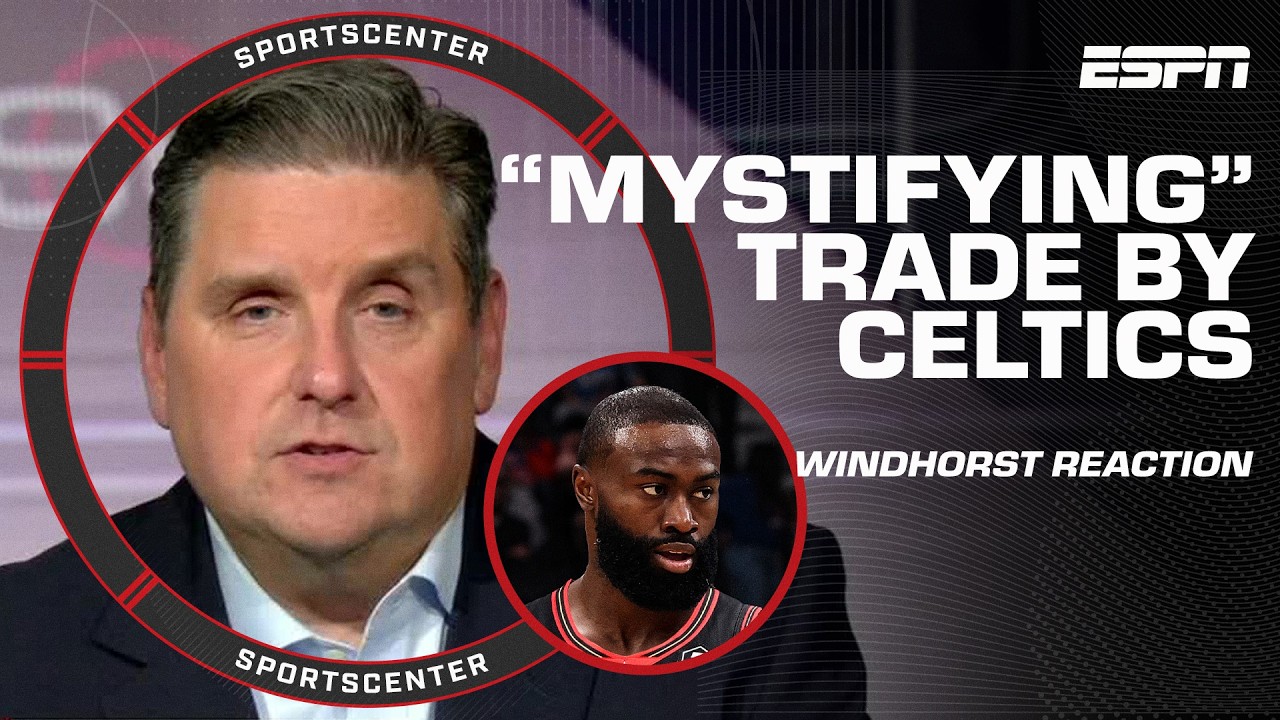 Trade made under duress? ๐ Windhorst questions timing of Jaylen Brown to 76ers | SportsCenter
