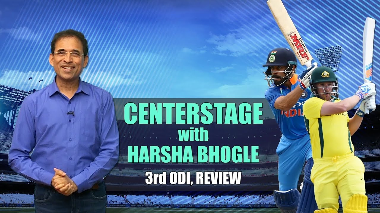 India's batting looks complete when Dhoni bats at number four - Harsha Bhogle background