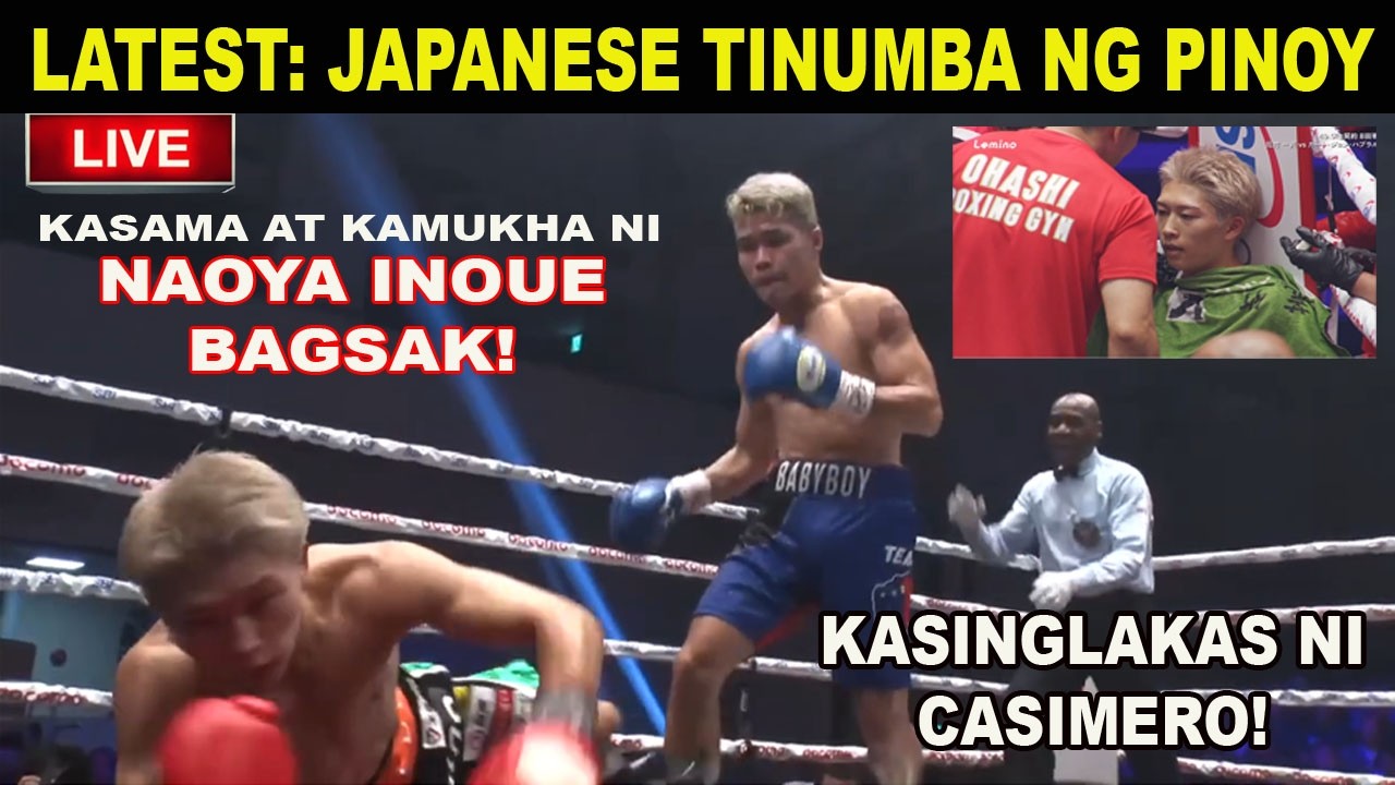 LIVE : CASIMERO NG DAVAO TINUMBA STABLEMATE NI NAOYA INOUE | KURT JOHN PABULAR VS KAZUMA ARATAKE KO background