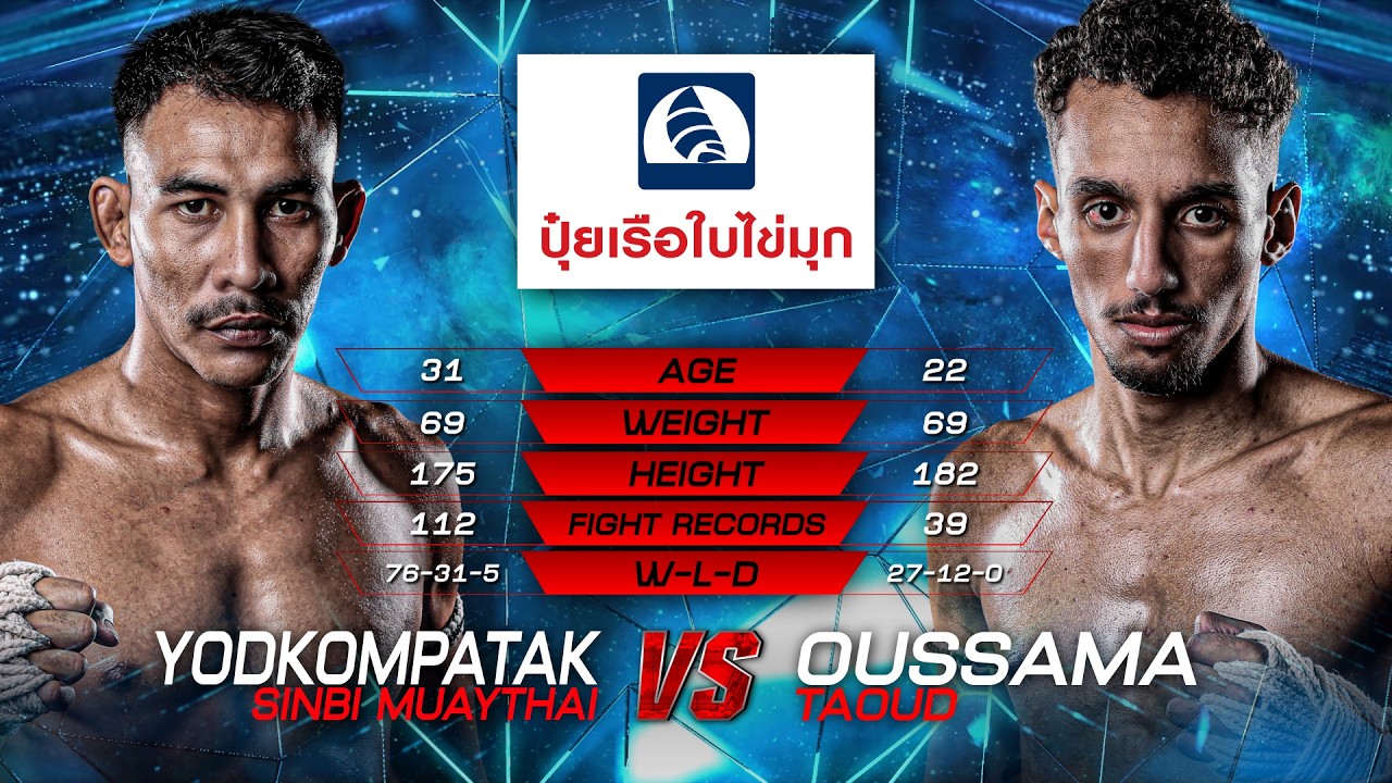 Yodkompatak Sinbi Muaythai vs. Oussama Taoud | THAI FIGHT LEAGUE 113 | 6 September 2026 background