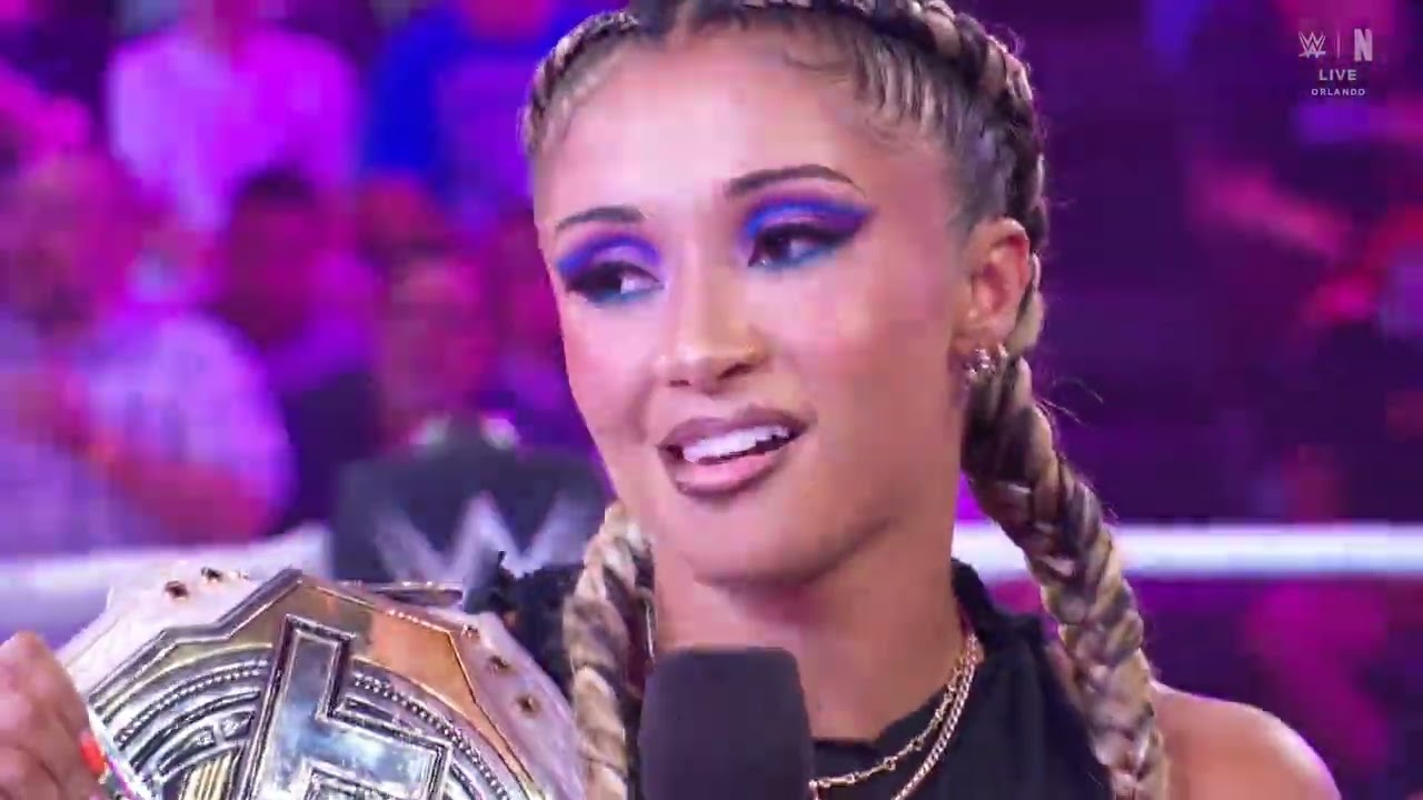WWE NXT KELANI JORDAN ENTRANCE 09/15/26 background