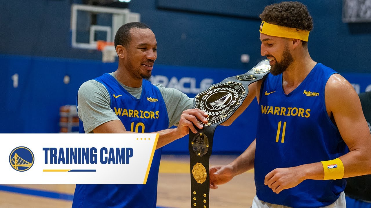 Golden State Warriors Training Camp | Day One Recap, fueled by Gatorade background