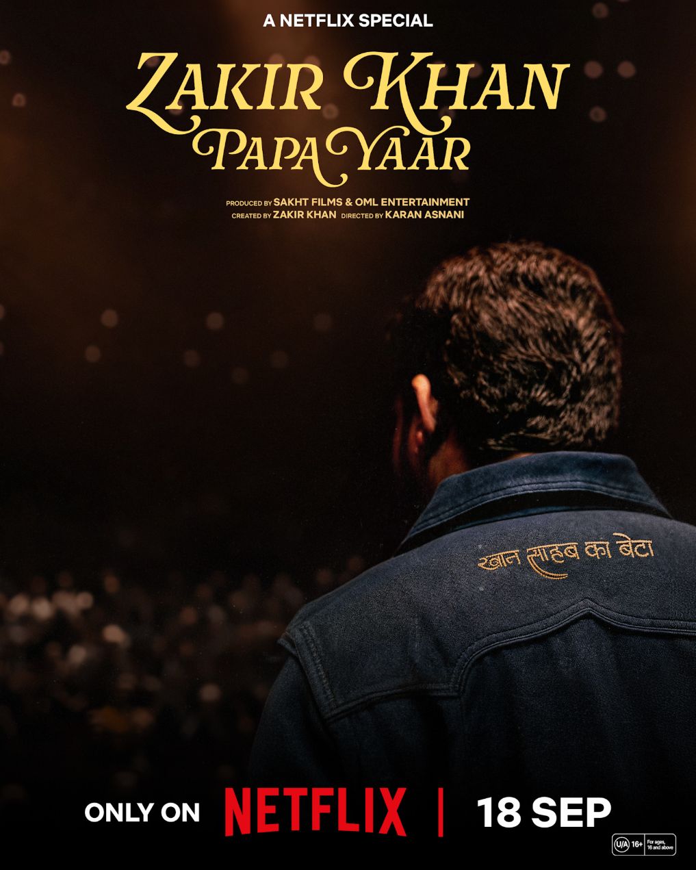 Papa Yaar by Zakir Khan poster