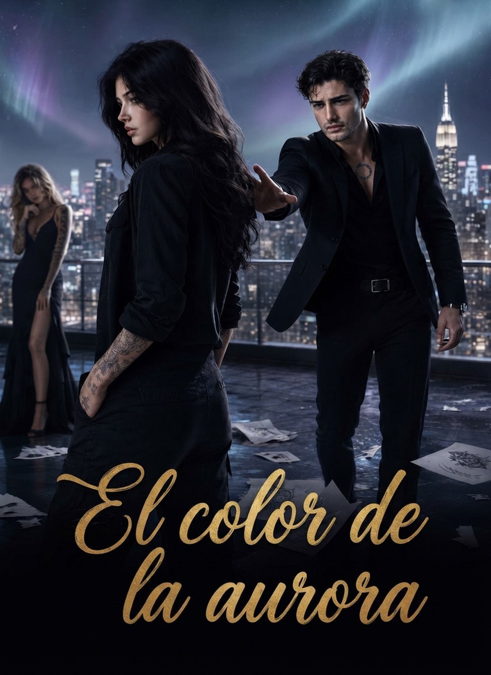 El color de la aurora poster