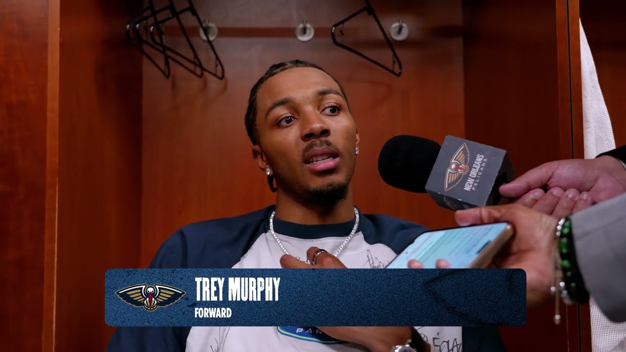 Trey Murphy III | Pelicans-Magic Postgame Interview 1/11/2026 background