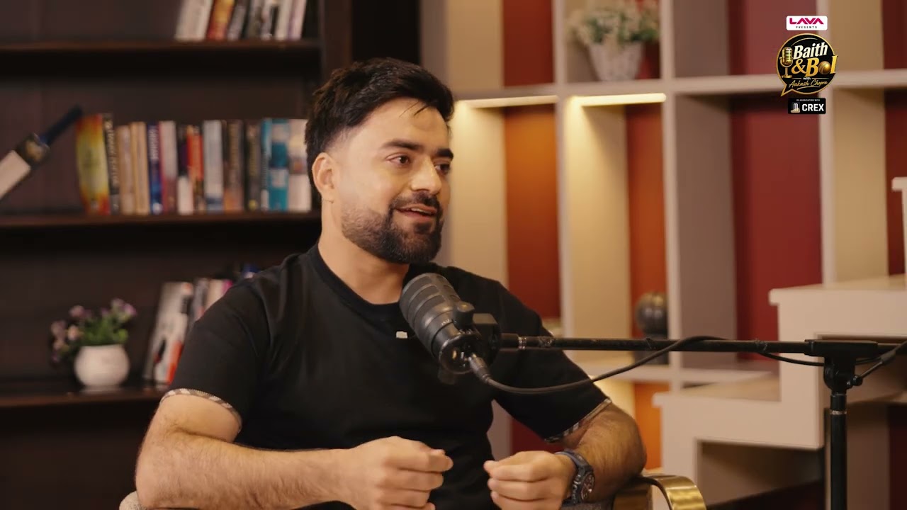 Rashid Khan: From Kabul to the World | Baith & Bol Ep 004 background