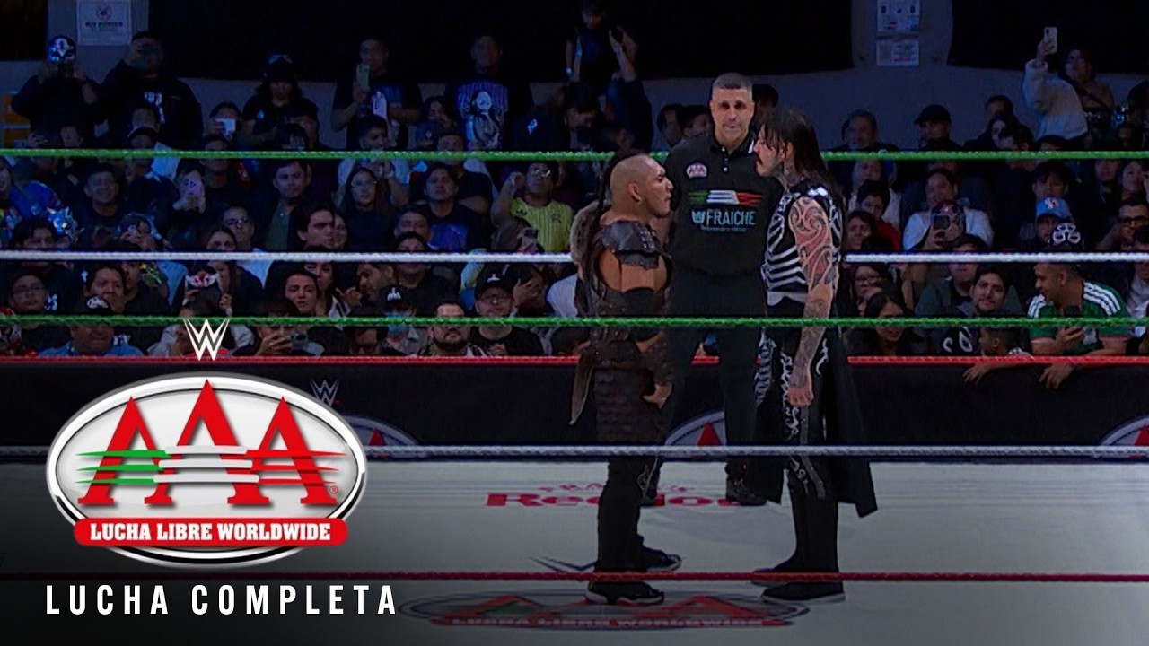 LUCHA COMPLETA: Dominik Mysterio vs. Hijo del Vikingo | AAAenFOX EP. 9 background