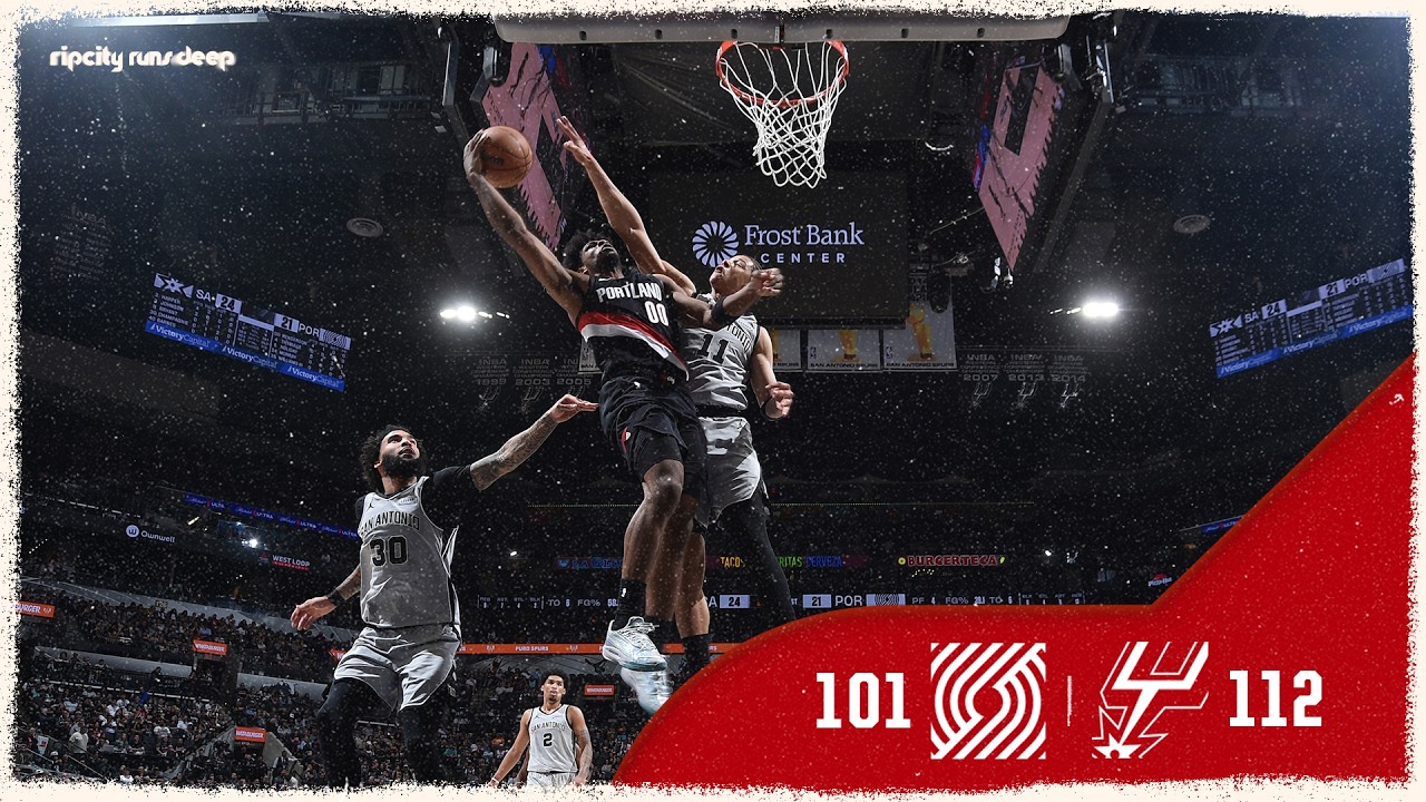 Portland Trail Blazers 101, San Antonio Spurs 112 | Game Highlights | April 8, 2026