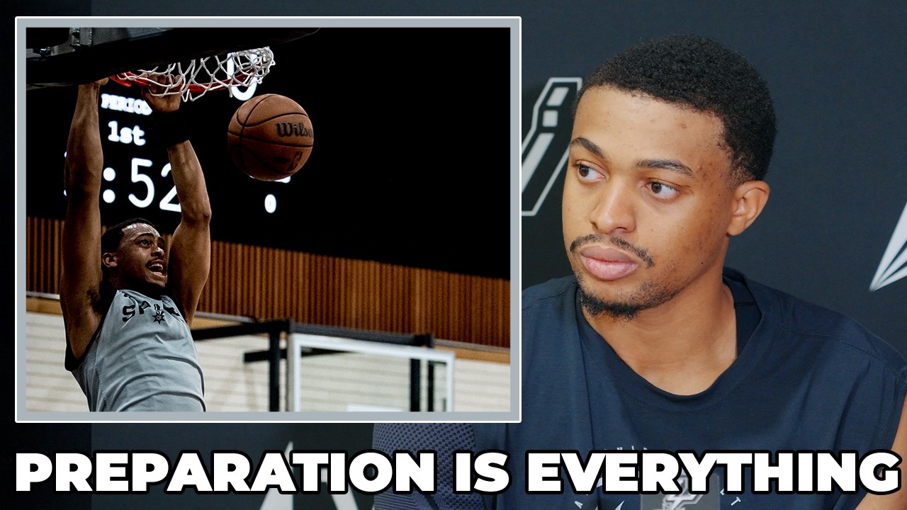 Keldon Johnson on Spurs Being Prepared to Play Minnesota in Round 2