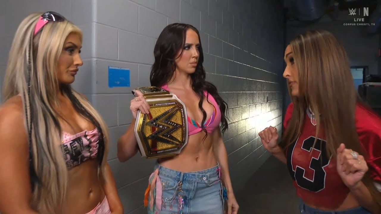 Tiffany, Chelsea & Nikki Bella Backstage: SmackDown September 18 2026