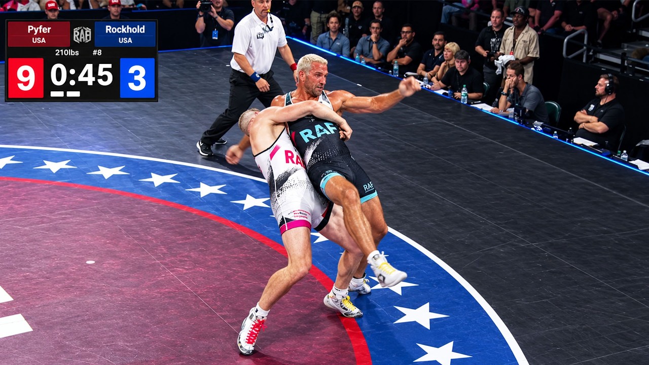Luke Rockhold vs Joe Pyfer FULL FIGHT HIGHLIGHTS | RAF 13 Wrestling background