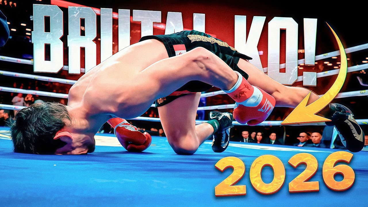 Best Boxing knockouts 2026 | July - August | Top KOs & Highlights HD background