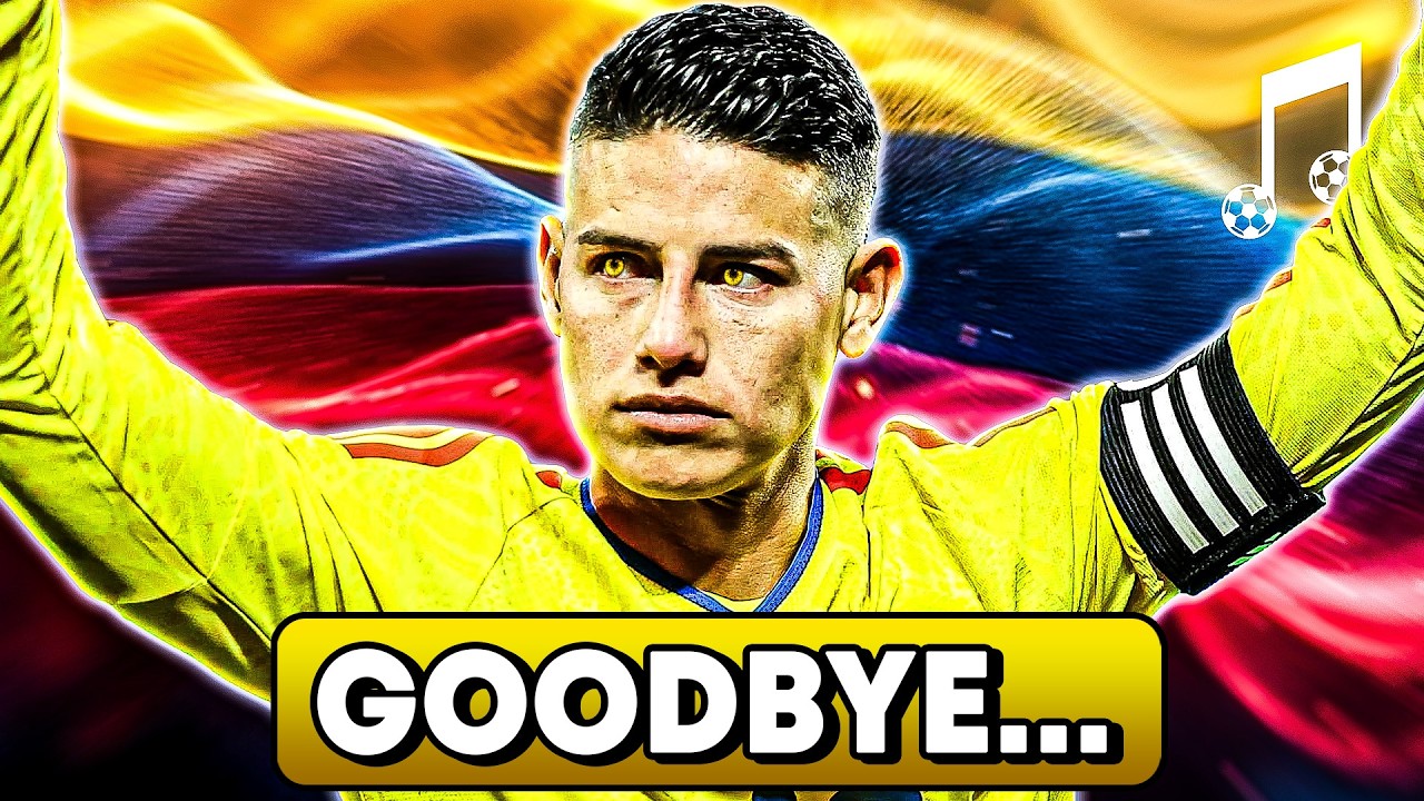♫ JAMES RODRÍGUEZ: GOODBYE COLOMBIA 🇨🇴 | Football Song
