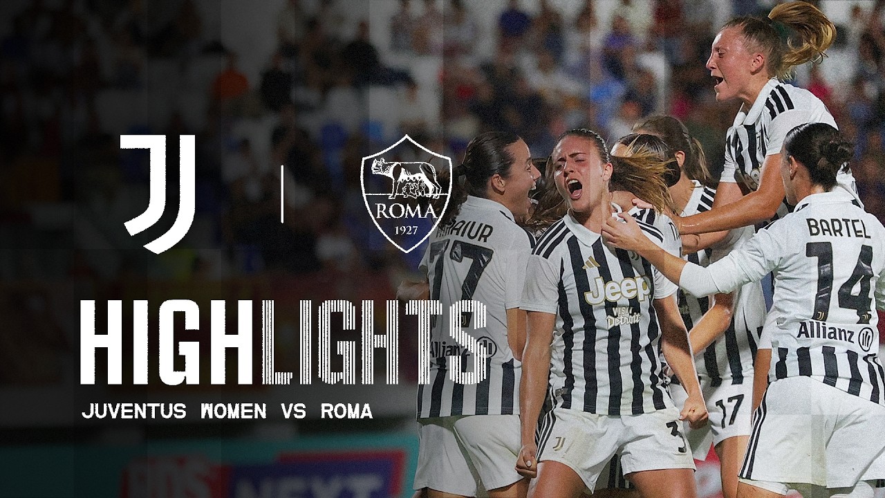 FROM 0-2 DOWN TO CHAMPIONS! 🤯🏆 | Juventus Women-Roma | Serie A Women's Cup Final