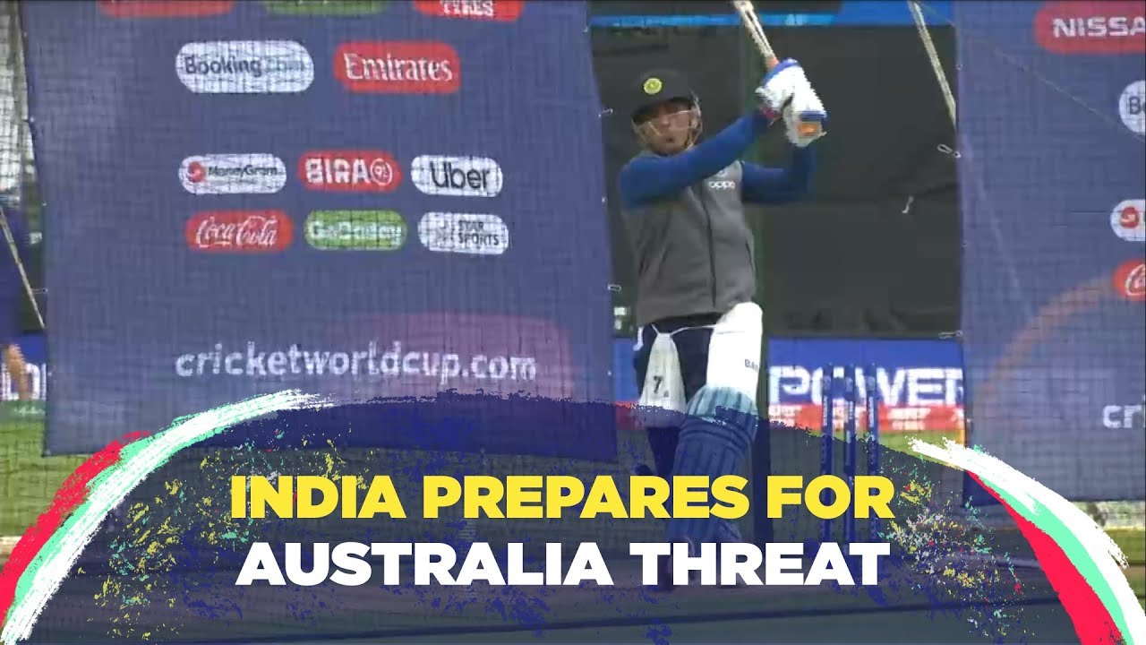 India nets: MS Dhoni attacks spin, Vijay Shankar bowls, Rohit Sharma pulls