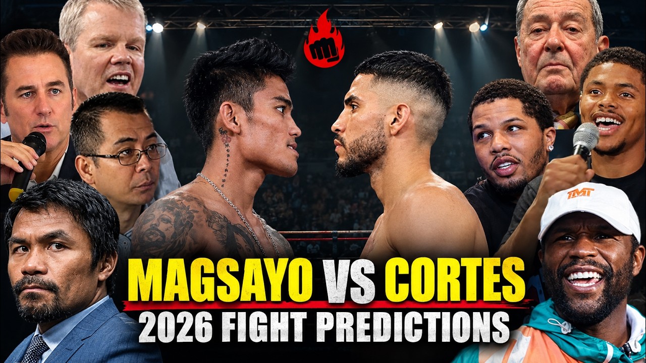 MAGSAYO vs CORTES | 2026 BR*TAL FIGHT PREDICTIONS | Philippines vs USA | Lightweight Championship background