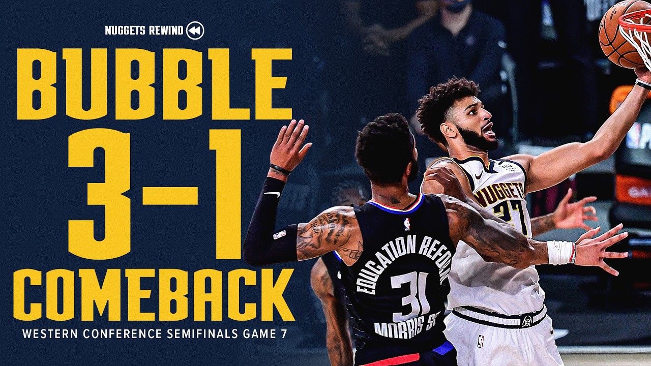 Jokić And Murray Lead Historic 3-1 Comeback Vs. Clippers | 2020 WCSF Game 7 (FULL GAME) background