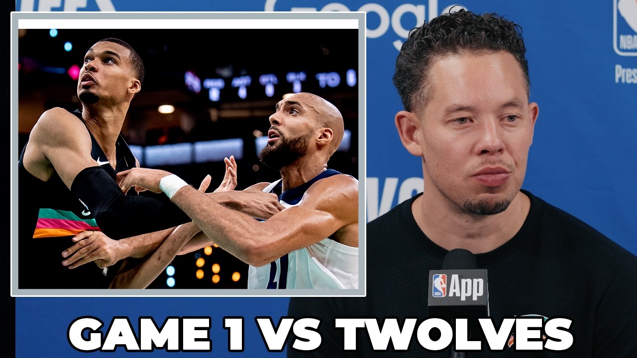Mitch Johnson on Spurs Decision Making Against the Timberwolves in Game 1