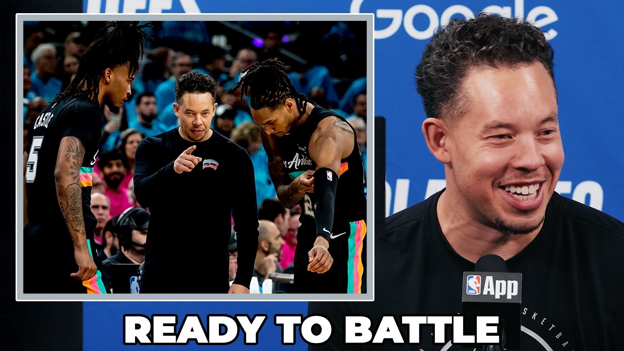 Mitch Johnson on Spurs Being Ready to Battle Ahead of Game 1 vs. Minnesota in the WCF Semifinals