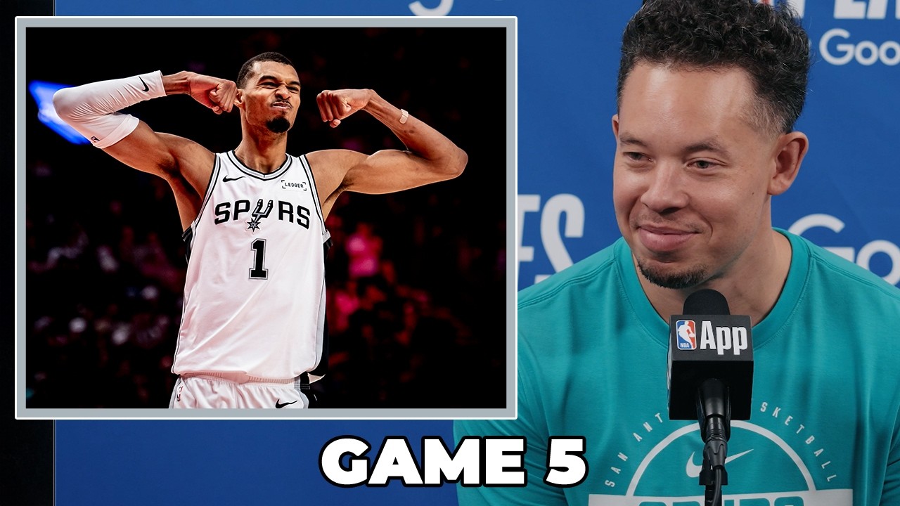 Mitch Johnson Previews Game 5 of Spurs vs Trail Blazers