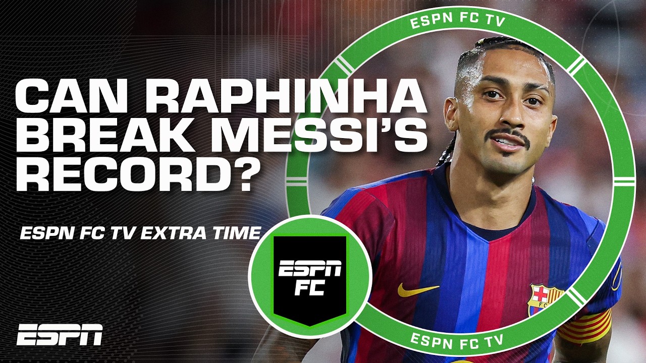 How many goals will Raphinha score this season in LALIGA? | ESPN FC Extra Time