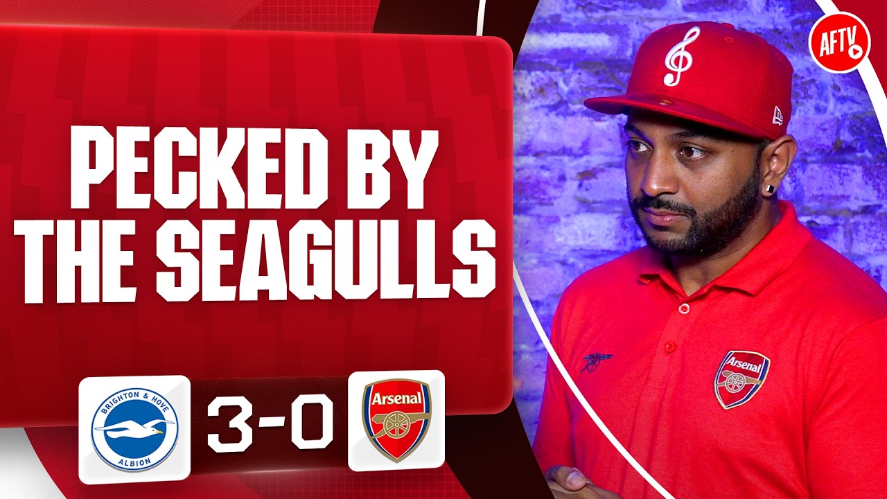 Pecked By The Seagulls! (Ryan) | Brighton 3-0 Arsenal background