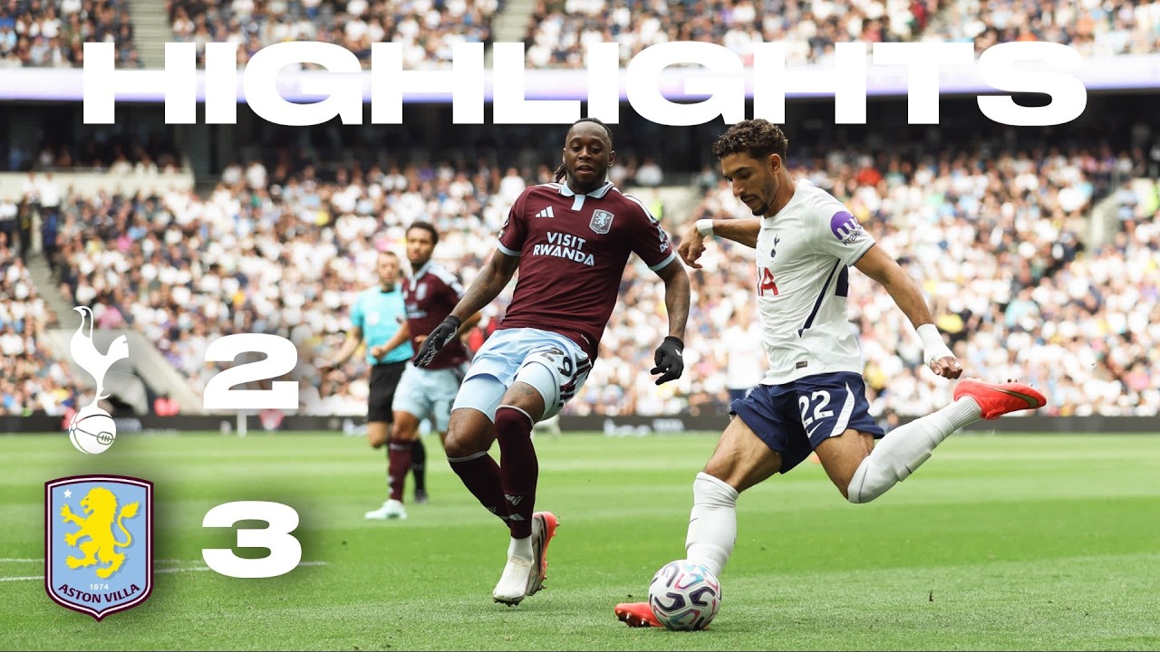 Spurs 2-3 Aston Villa | Premier League Highlights