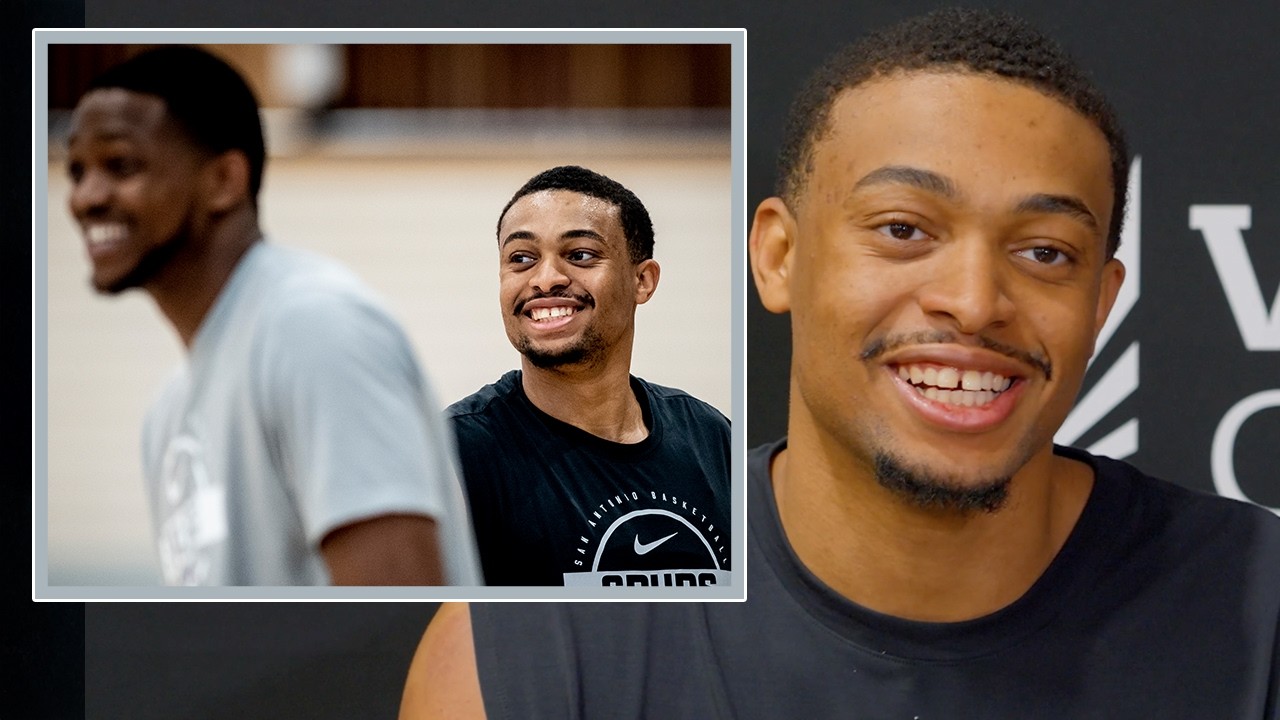 "It was kind of emotional" | Keldon Johnson on Spurs First Playoff Game