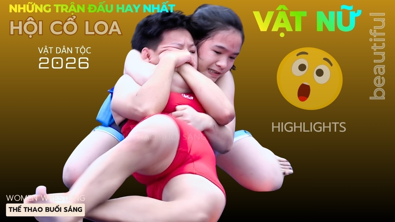 Vật Nữ Đẹp Nhất Hội Cổ Loa . p8 - Vietnamese Women's Wrestling background