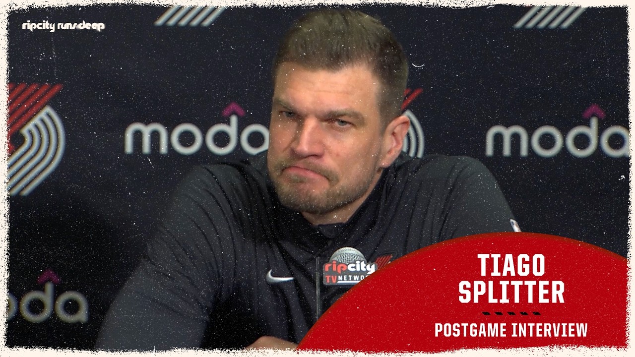 Tiago Splitter Postgame Media Availability | Portland Trail Blazers at Denver Nuggets | April 6 2026