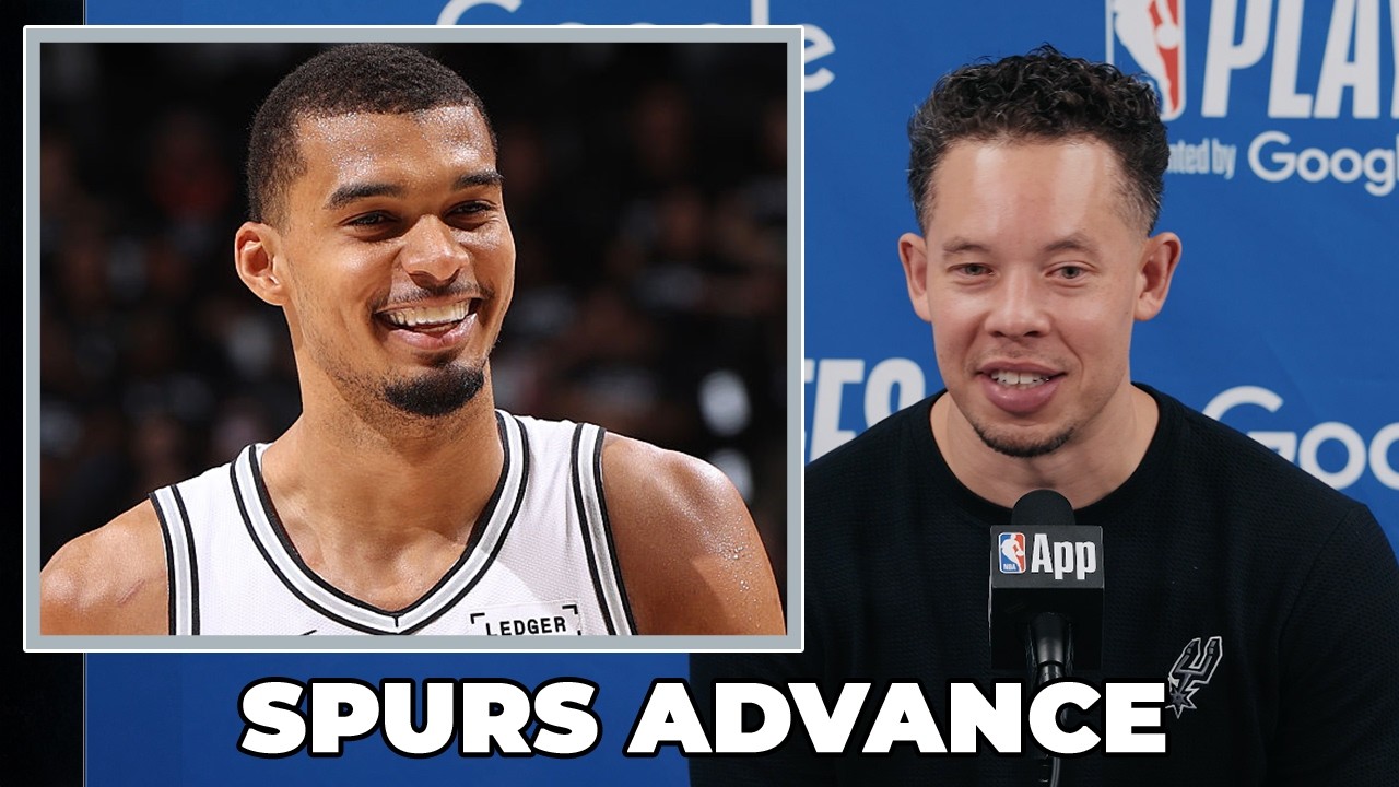 Mitch Johnson on Spurs Advancing to Round 2 of the NBA Playoffs