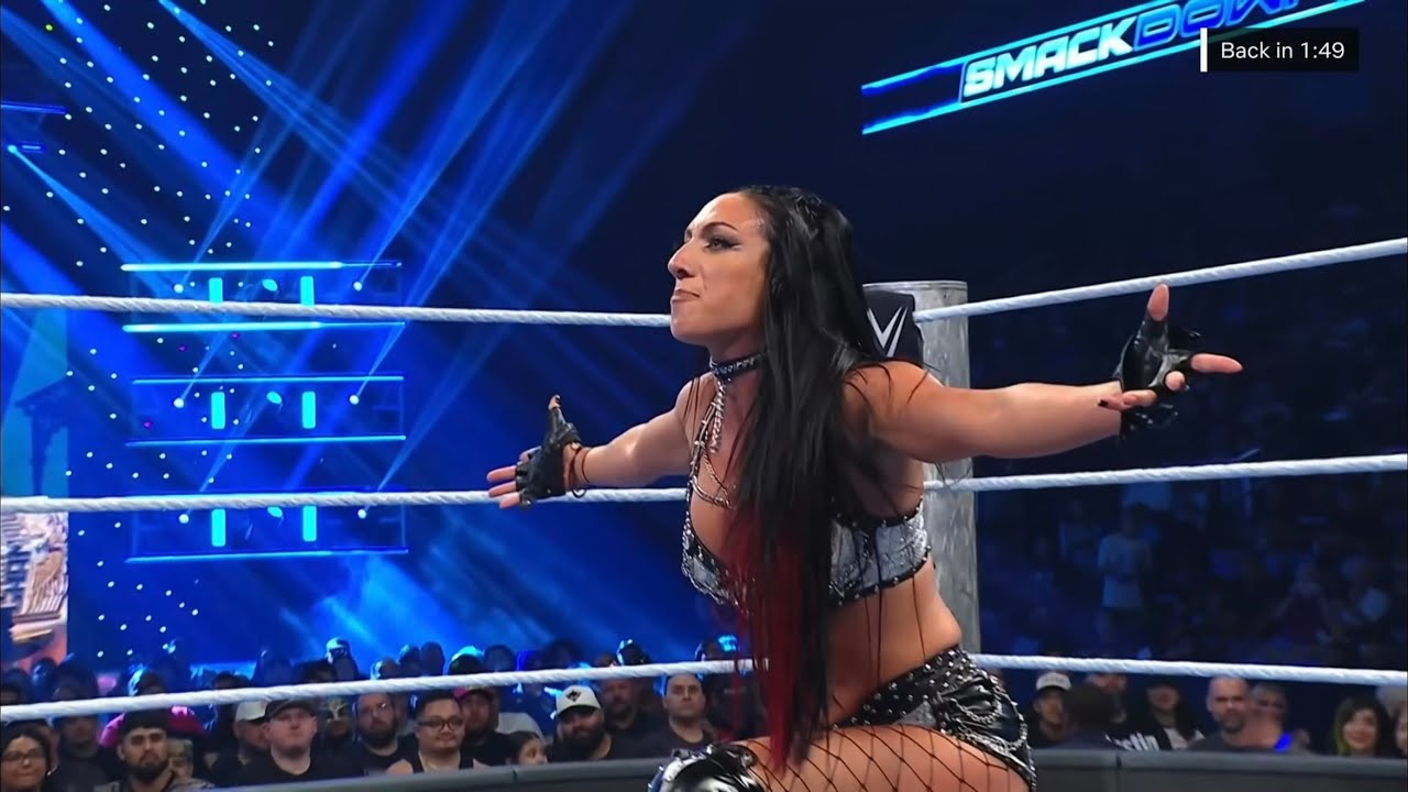 (2/2) Jade Cargill vs Jacy Jayne vs Alexa Bliss: Smackdown September 18 2026 background
