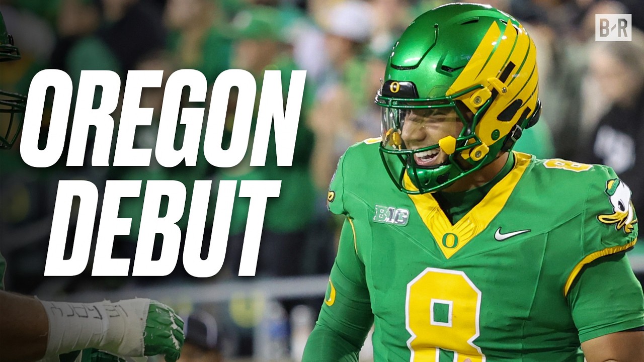 Dylan Raiola Throws 3 TDs in His Oregon Debut