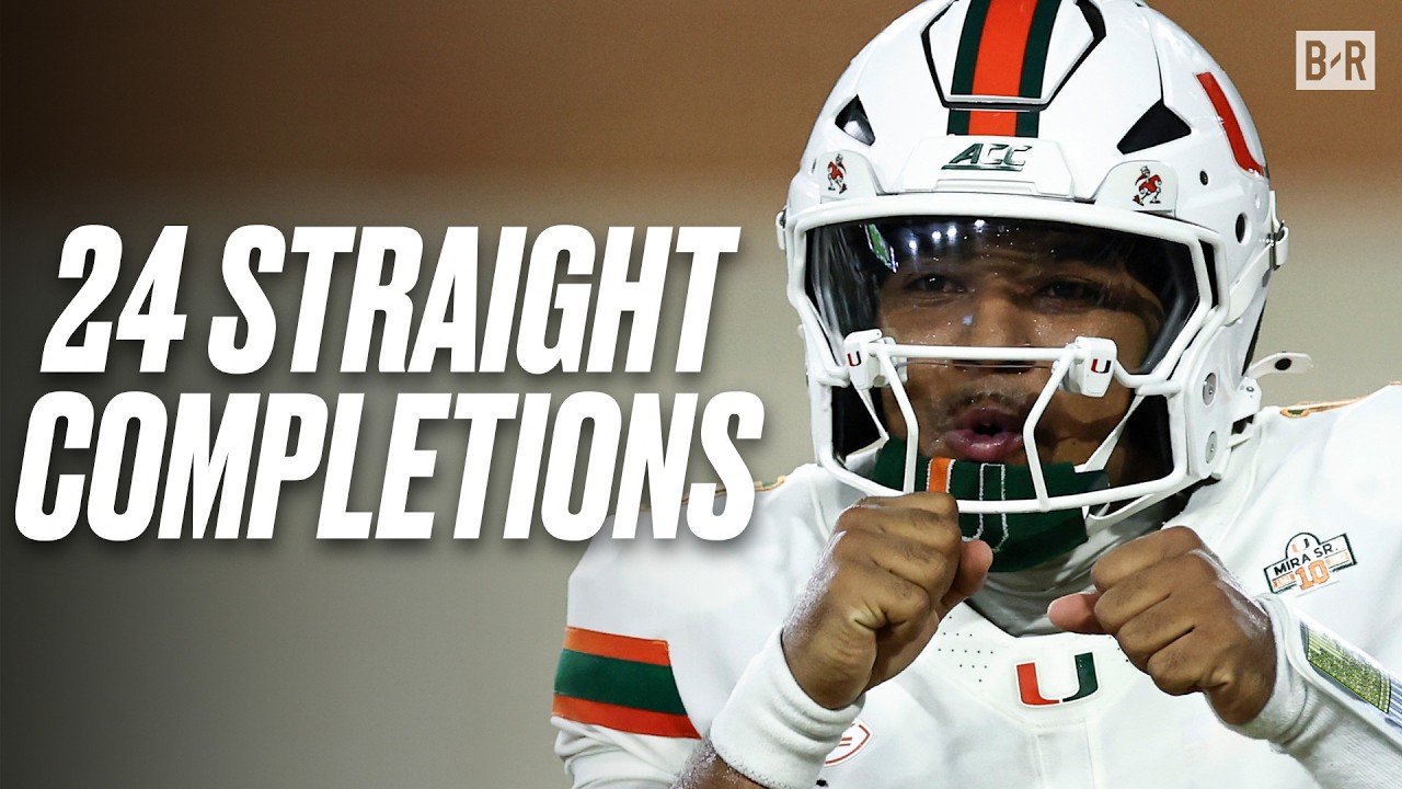 Miami QB Darian Mensah Started the Game 24/24 vs. Wake Forest