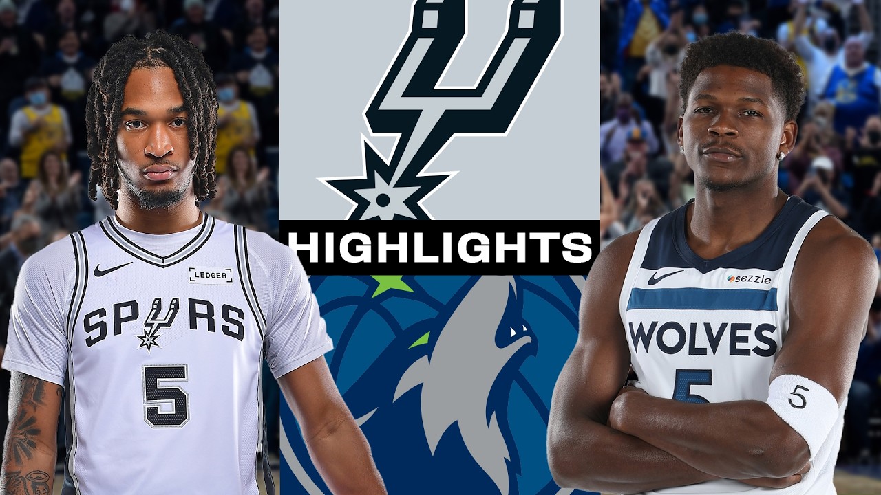 San Antonio Spurs vs Minnesota Timberwolves | Western Conference Semifinals Game 1 Highlights