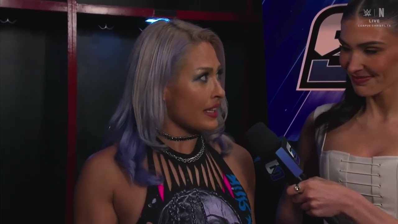 Giulia, Nia Jax & Lash Legend Backstage: Smackdown September 18 2026