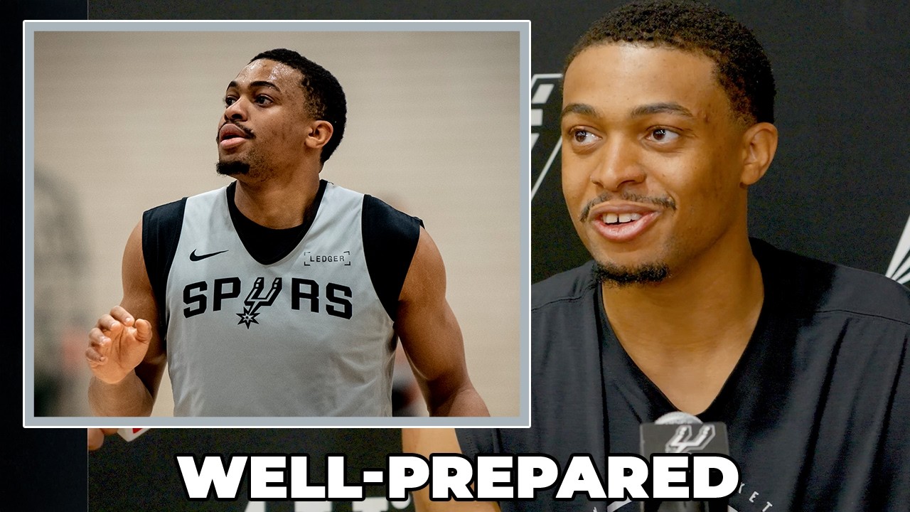 Keldon Johnson on Being Excited and Prepared to Play in His First Playoff Game