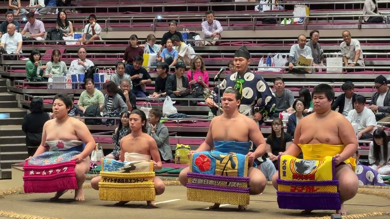 新序出世披露 最軽量57キロの新道✨砂武蔵【大相撲令和8年9月場所】中日 8日目 new rikishi【SUMO SEP DAY8】2026/9/20 秋場所