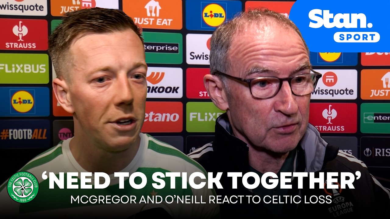 'Ferencvaros have things we could use' π£οΈ Martin O'Neill and Callum McGregor react to Celtic loss