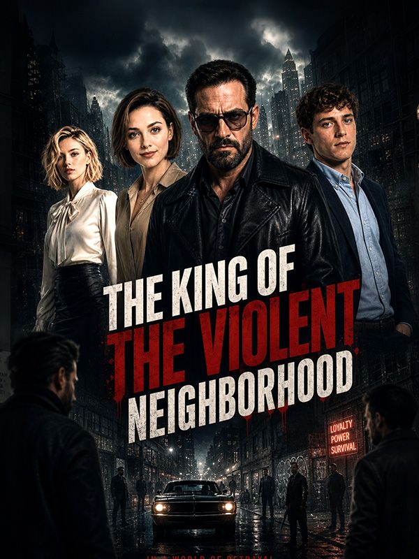 The King of the violent  neighborhood poster